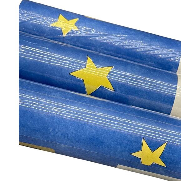 Seabrook Designs Yellow Star Blue Sky Wallpaper Double Rolls (3) / 169 sq ft. - Picture 6 of 6